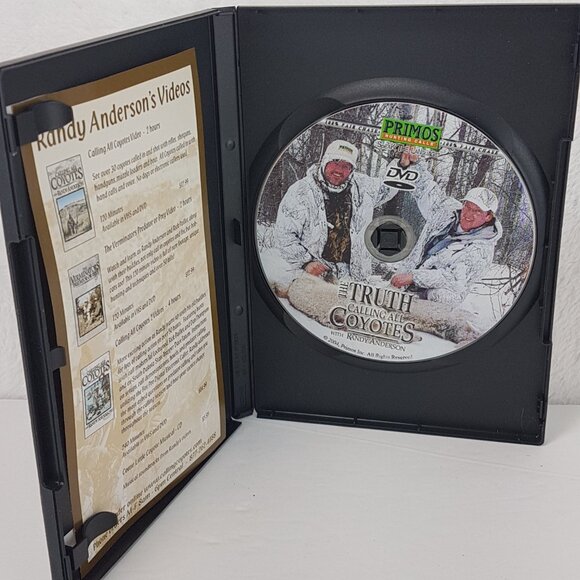 DVD Primos Hunting Calls The Truth Coyotes Hunting DVD Big Game - Picture 2 of 4